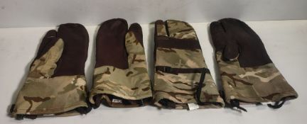 9x MTP extreme cold weather mittens - paired