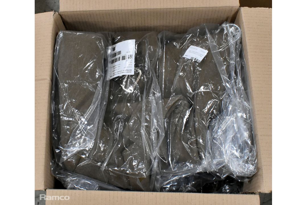 6x Men's no 2 dress brown jackets - mixed sizes - Image 9 of 9