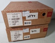 2x pairs of Iturri men's cold wet weather black boots - size 13L