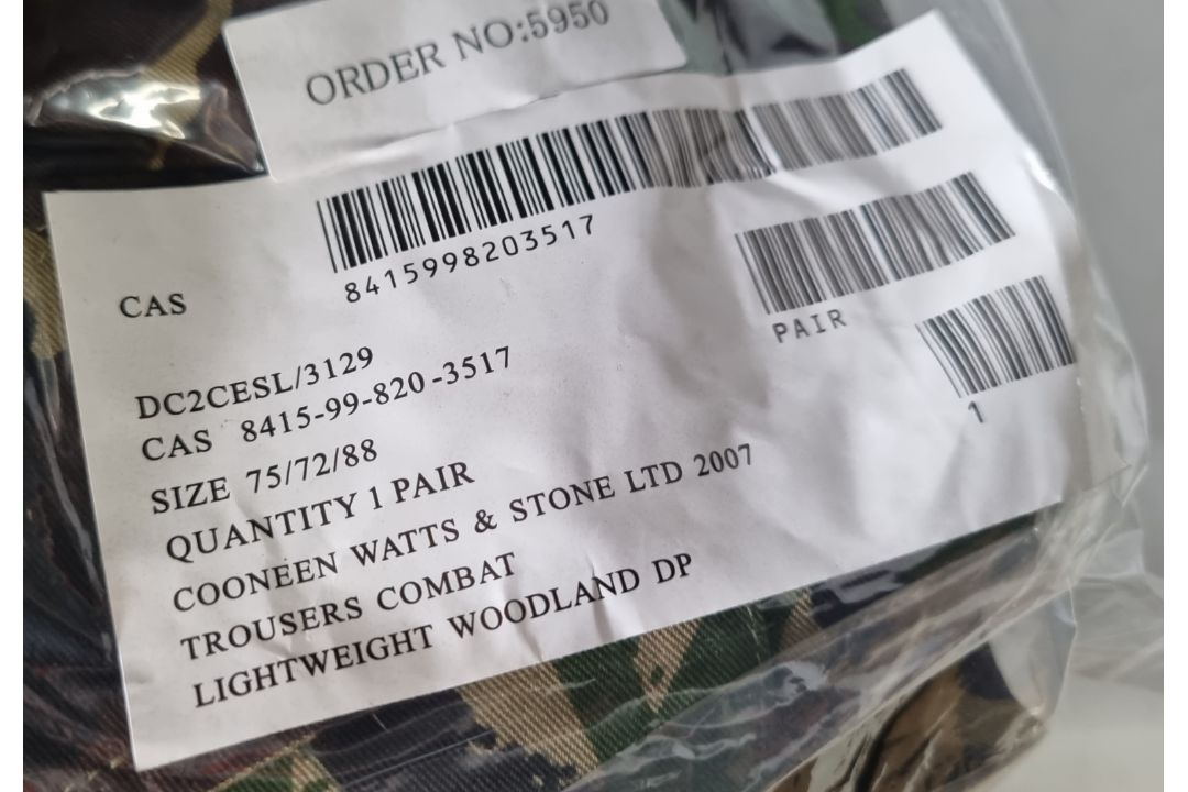 14x DPM woodland lightweight combat jackets, 35x DPM Woodland lightweight combat trousers - Image 6 of 28