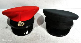 54x British Forces caps - various divisions - mixed sizes