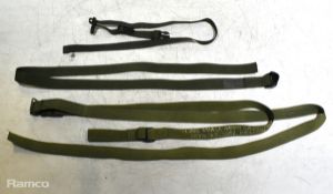 Various green accessory straps - 6kg