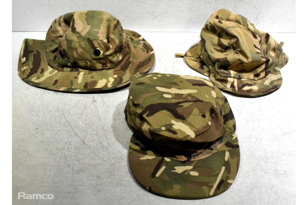95x British Army MTP mixed hats - cold weather, tropical and combat -mixed sizes - Image 2 of 9