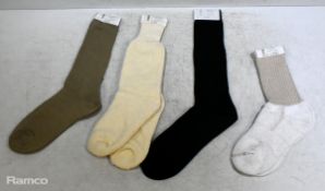 113x Various socks - mixed types and sizes