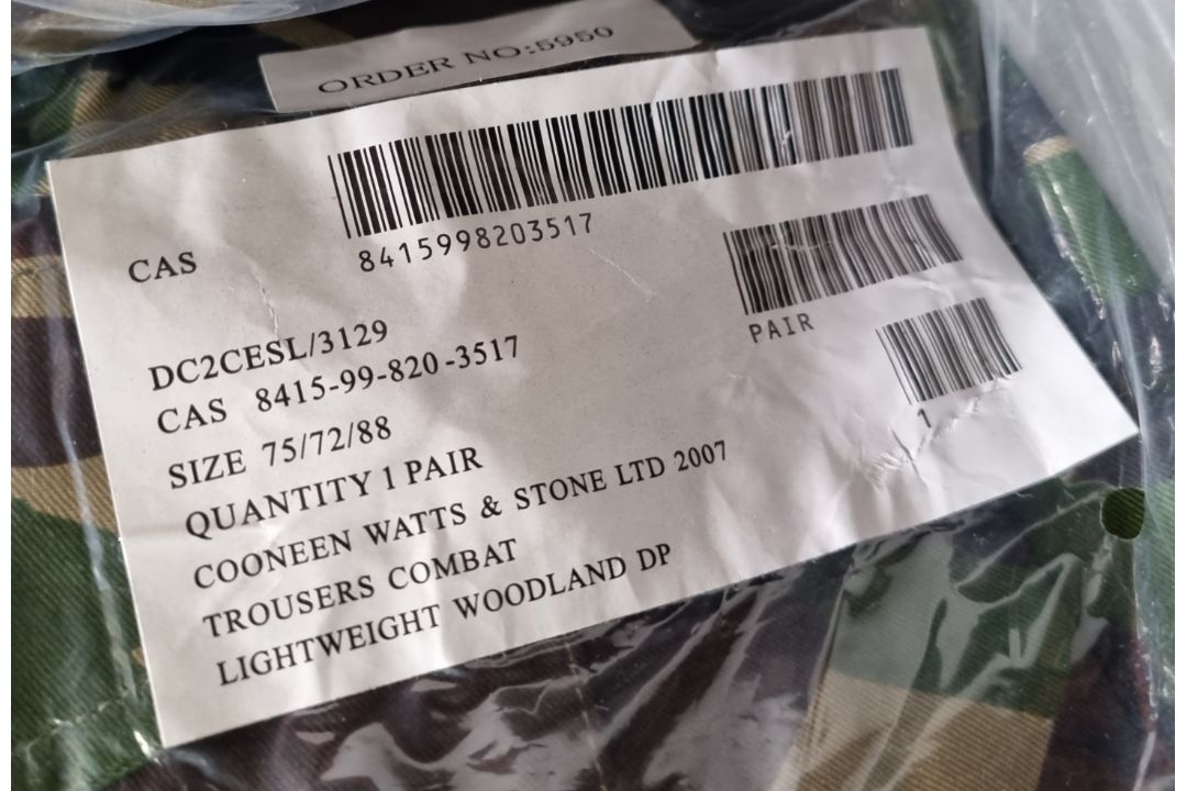 14x DPM woodland lightweight combat jackets, 35x DPM Woodland lightweight combat trousers - Image 5 of 28