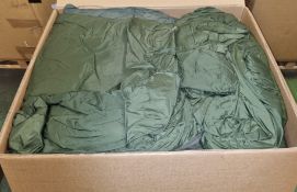 30x Medium weight sleeping bags - various types - may include arctic