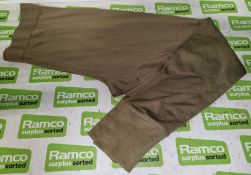 1000x British Forces thermal under drawers - mixed colours - mixed sizes