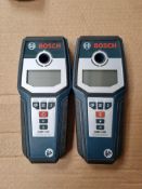 2x Bosch GMS 120 professional in carry case