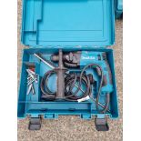 Makita HR1830 240V hammer drill in carry case