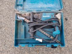 Makita HR1830 240V hammer drill in carry case