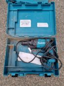 Makita HR1830 240V hammer drill in carry case