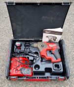 Milwaukee M12 CH hammer drill, c/w charger and battery with carry case