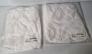 37x White snow camo rucksack covers