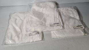 40x White snow camo rucksack covers