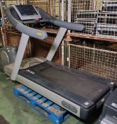 TechnoGym RUN EXC 700 Excite treadmill - W 930 x D 2120 x H 1500mm - BOTTOM PANEL CRACKED
