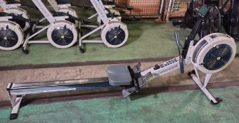 Concept 2 Model D indoor rower exercise machine with PM5 console - L 2400 x W 610 x H 1100mm