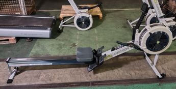 Concept 2 Model D indoor rower exercise machine with PM5 console - L 2400 x W 610 x H 1100mm
