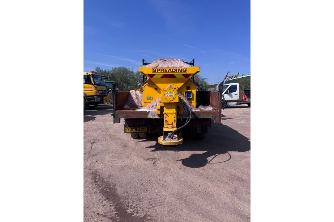 DAF FA LF45.160 08 TIP E tipper truck - reg. YJ08 AZC - current mileage 336435km - SPREADER NOT INC. - Image 6 of 23