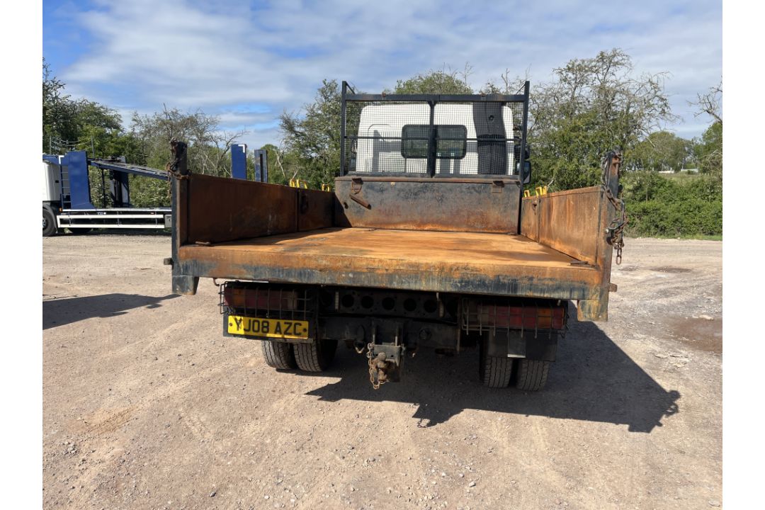 DAF FA LF45.160 08 TIP E tipper truck - reg. YJ08 AZC - current mileage 336435km - SPREADER NOT INC. - Image 7 of 23
