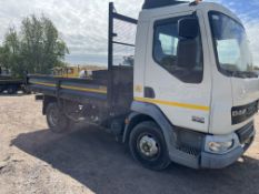 DAF FA LF45.160 08 TIP E tipper truck - reg. YJ08 AZC - current mileage 336435km - SPREADER NOT INC.