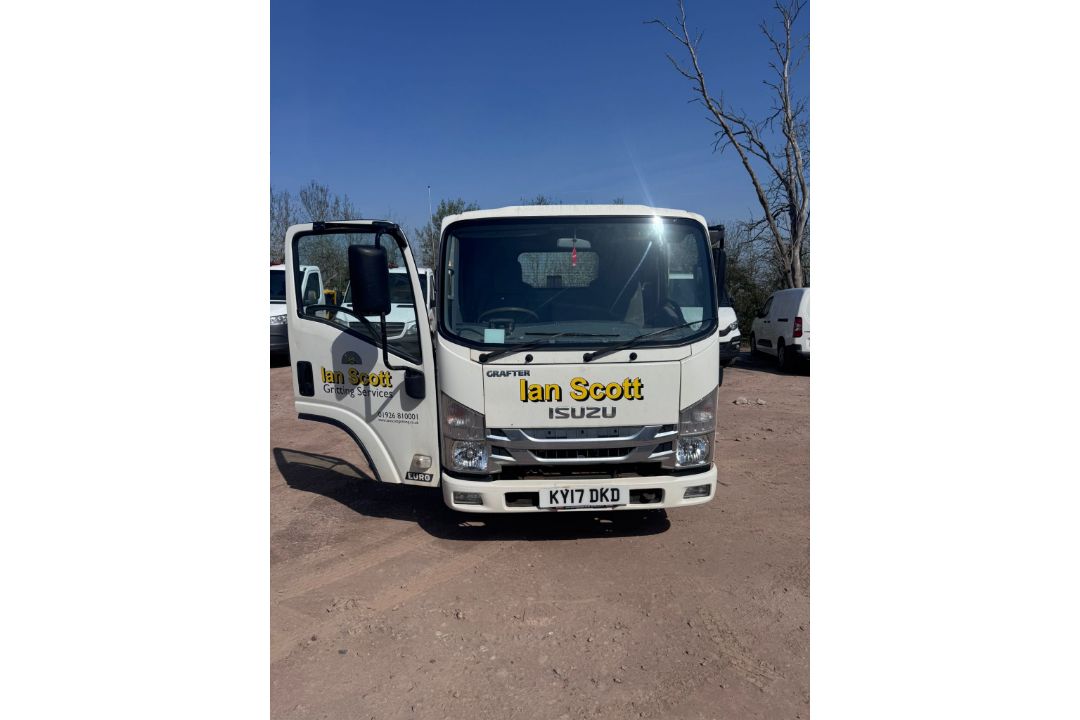 Isuzu Grafter N35.150 dropside lorry - registration KY17 DKD - 3 litre - current mileage 117666 mile - Image 1 of 15