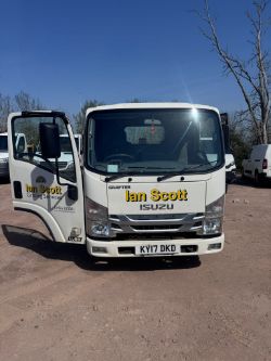Isuzu Grafter N35.150 dropside lorry - registration KY17 DKD - 3 litre - current mileage 117666 mile