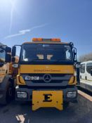 Mercedes-Benz 1824K gritting lorry - registration YK61 ZHT - current mileage unknown - see details