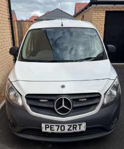 Mercedes-Benz Citan 109 Pure Cdi panel van - reg. PE70 ZRT - current mileage 58862 - MOT Jan 27