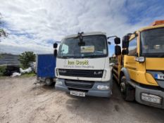 DAF LF55.220 18 TON gritting lorry - registration DV63 UHD - current mileage unknown - for parts