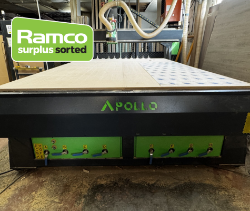 Apollo 4AX 2030 CNC router - DOM 2021 & CNC router model JDM25 – DOM 2016 - Location: Andover - COLLECTION ONLY