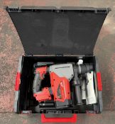 Milwaukee M18 ONEFHPX 18V hammer drill in carry case