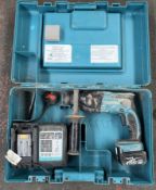 Makita BHR162 14.4v hammer drill c/w charger charger in carry case