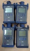 4x AFL optical power meter c/w case