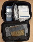 EXFO FLS-600 light source c/w case