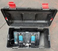Makita DC18RD two port multi fast charger