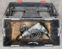 Elu hammer drill in carry case