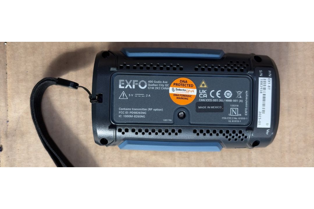EXFO EX1-BT pocket sized service tester - Image 2 of 3