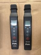 2X AFL OFI-400 optical fiber identifier c/w case