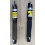 2x Tempo Communications 180XL visual fault locator c/w case