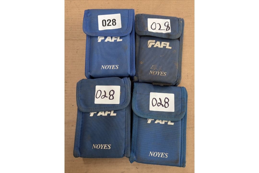 4x AFL optical power meter c/w case - Image 2 of 2