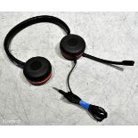 47x Jabra HSC060 Evole 30 wired headsets