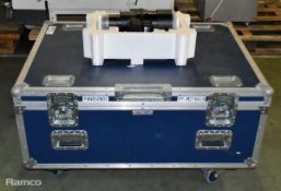 Panasonic PT-MZ16KLB LCD projector with Panasonic ET-EMT700 projector lens - see desc.