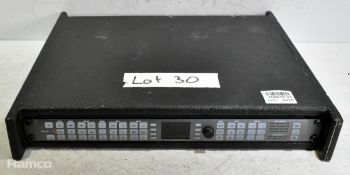 Blackmagic Teranex AV converter in 1U enclosure - enclosure dimensions: W 520 x D 460 x H 85mm