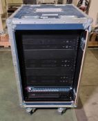 Redundant presentation rack 5Star rack case - contents in description