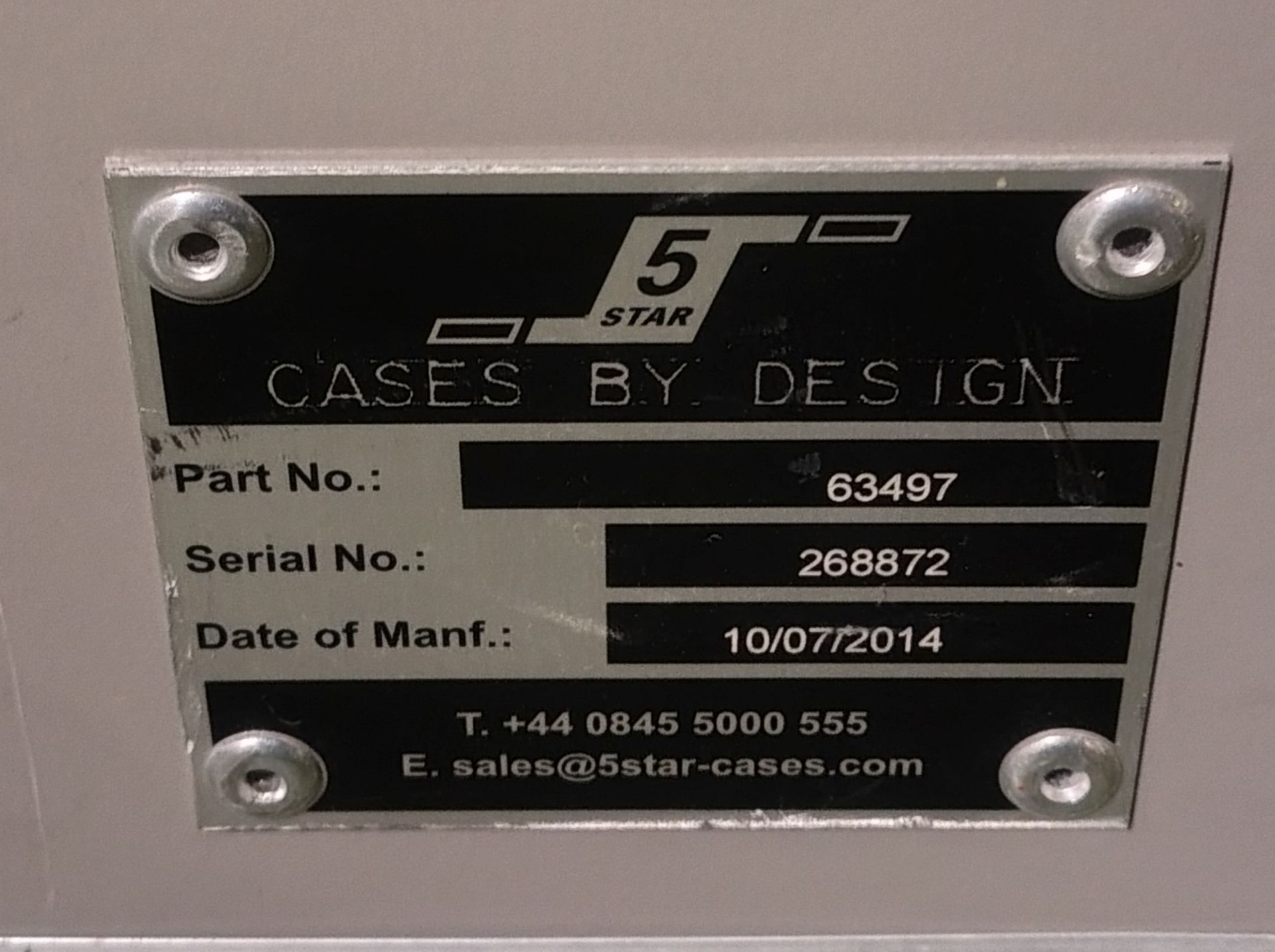 2x Dell Ultrasharp U2713HMt 27 inch monitors in flight case - Image 3 of 10