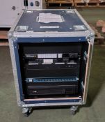 Blackmagic ATEM 1 M/E Constellation rack - 12U rack case - full details in description