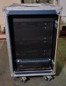 Redundant presentation rack 5Star rack case - contents in description