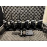 Hytera digital portable radio kit in padded case - kit contents in description