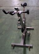 Keiser M3 indoor spin bike - L 1300 x W 660 x H 1150mm