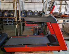 Pulse Fitness treadmill - L 2150 x W 860 x H 1550mm